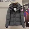 Parka de Invierno de Gama Alta con Plumón de Ganso y Bolsillos Grandes, Ropa Unisex para Exteriores, con Capucha, Engrosada, Cálida, Cortavientos, con Cuello de Piel