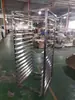 Carro de Rack para Horneado Comercial con 15 Niveles, Carro con Bandejas de Acero Inoxidable Engrosado, Rack para Horno de Horneado
