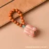Piedra de olivo tejida a mano con cuentas de bodhi Accesorios DIY para pulseras, manualidades con cuentas, artículos decorativos y cuentas colgantes