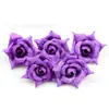 Cabezas de Flores de Rosa Artificiales Rizadas Más Vendidas en Colores de Primavera y Otoño para Pasadores DIY, Ramilletes, Arreglos Florales, Coronas, Flores de Seda