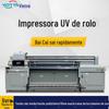 Bobina uv impressora pano caixa de luz filme sapato material jato de tinta impressora de couro teto pvc filme macio máquina de impressão digital