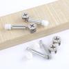 Conector tres en uno para tornillos de muebles, accesorio divisorio para mesa de comedor, gabinete, escritorio de computadora, tablero de enlace