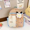 Mochilas Escolares de Cores Contrastantes para Jardim de Infância para Meninos e Meninas, Mochilas para Bebês, Estilosas, Ultraleves, Fofas, Mochilas de Grande Capacidade