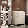 Gabinete de almacenamiento engrosado con cajones, gabinete multicapa doméstico de pie para almacenar bocadillos y ropa, gabinete de almacenamiento de plástico