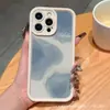 Funda Artística Difuminada para iPhone 15 Pro Max Teléfono Móvil Apple 14 Carcasa Blanda 13 Todo Incluido 12 Silicona 11 Anticaídas