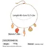 Taina Europea y Americana Transfronteriza Vacaciones en la Playa Concha Acero Inoxidable Collar para Mujer Estilo Marino Estrella de Mar Versátil Cadena para Clavícula Al por Mayor