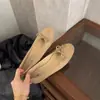 Bailarinas estilo francés para mujer, novedad otoño 2026 versión coreana, planos poco profundos de punta redonda con lazo, zapatos de abuela de suela blanda