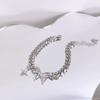 Pulseira Distintiva Estrela Borboleta Ins Nicho Luxo Leve Design Versátil Pulseira Elegante Moderna Simples Joia