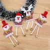 Decoração de Natal pequenos pingentes, decorações de árvore de Natal transfronteiriças, mini ornamentos pendurados de pentagrama, arranjos de atmosfera de festa