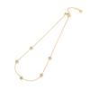 [Ice Moe] Collar de Ojo de Aceite Goteante Palma Estrella Joyería de Acero Inoxidable Joyería Transfronteriza Europea y Americana para N084