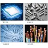 Microscopio de medición HD de luz coaxial inspección de fábrica electrónica pantalla 4K hardware mecánico industrial metalográfico lupa