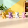 Nuevos colgantes de oso de resina de la Ciudad de Pequeños Productos de Yiwu, dijes para llaveros, lote mixto multicolor, suministro para transmisiones en vivo de comercio electrónico