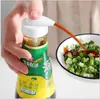 Dispensador de salsa de ostras para cocina, boquilla de presión para botella de condimento, cabezal de bomba tipo prensa para kétchup, dispensador cuantitativo de aceite para el hogar