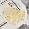 Mousse de Naranja Dulce~Suave y Dulce Eliminación de Ácaros en Ropa Interior Fina y Transpirable para Mujer Braguitas de Dama Pantalones Finos y Suaves para Mujer