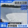 Fabricante Personalizado de Geomembranas Proyecto de Embalse Conservación de Agua Estanque de Peces Cría Membrana Anti-Filtración Geomembrana Compuesta de Fibra Larga y Corta