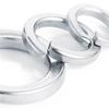 Arruelas de Pressão de Aço Inoxidável 304, Arruelas de Pressão Galvanizadas, Arruelas Elásticas Abertas Antiderrapantes, Arruelas M2.5/M4/M6/M8