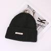 Gorro de lana para mujer, cálido, pequeño, de punto, para otoño e invierno, original, combinable con todo, con protección para las orejas, ideal para estudiantes, para ir de compras o para el frío.