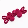 Fornecimento Direto da Fonte! Botões Estilo Chinês para Roupas Infantis, Hanfu e Cheongsam, Botões de Disco Orelha de Coelho, Acessórios de Cabelo, Botões de Tecido Flor de Sapato Atacado
