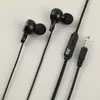 Fones de Ouvido Com Fio Mais Vendidos Transfronteiriços Fones de Ouvido In-ear Buraco Redondo 3,5mm Com Fio Universal Fones de Ouvido Com Fio de Alta Qualidade