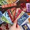 Pack de Pegatinas de Texto de Bendición Creativas Estampado en Caliente Pegatina para Manualidades Año Nuevo Decoración para Funda de Teléfono Móvil DIY Pegatina de Material