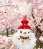 Acessórios Populares de Chapéu de Cordeiro de Xinjiang Grampo de Cabelo, Grampo de Cabelo Cultural Criativo de Bebê Cordeiro Fofo, Acessórios de Chapéu Estilo Étnico