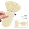 Pegatinas de Tacón Dos en Uno para Tacones Altos, Engrosadas, Anti-Desgaste, Anti-Caídas, Sin Ajuste de Tacón, Almohadillas de Media Talla, Pegatinas Antideslizantes para Tacón