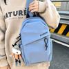 Mochila para Estudiantes, Bolso Bandolera de Hombro, Mismo Estilo para Hombres y Mujeres, Bolsa de Pecho para Ciclismo y Viajes, Bolso de Mano, Bolsa de Lona Deportiva de Gran Capacidad