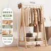 Perchero de madera maciza de pie para dormitorio, perchero para colgar ropa, perchero para colgar ropa en casa, perchero para abrigos, tendedero de madera