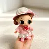 Solo Ropa de Muñeca Adecuada para Muñecas Nyota Little Moments Serie 15cm, Camiseta de Minnie, Falda Blanca de Gasa, Bolso de Hombro Kt