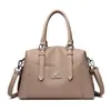 Bolsa de Grande Capacidade Jingxin Feminina Estilo Transversal Simples Moda Retrô Bolsa de Ombro Transversal Bolsa Tote Texturizada para o Dia a Dia