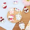 Nueva Serie de Ángeles Navideños Kt Muñeco de Peluche Accesorios para el Cabello Alas Rosas Bufanda Muñeco de Nieve Gato Ropa