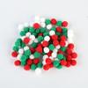 Tongling bola de pelo de alta elasticidad poliéster color bola de pelo pequeña juguetes educativos para niños hecho a mano diy bola de felpa accesorios para zapatos y sombreros