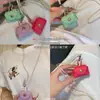 Mini Bolsa Retro de Cuero con Correa para Auriculares Billetera para Monedas Moda Femenina Linda Billetera para Monedas Accesorios de Collar Largo