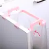 Estante de Plástico con Forma de Panda para Colgar en la Puerta, Estante de Almacenamiento, Estante para Trapos en la Puerta del Gabinete de la Cocina, Soporte para Bolsas de Basura