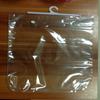 Bolsa de Gancho de PVC Bolsa Ziplock de Apertura Superior Bolsa de Embalaje para Prendas Íntimas con Gancho para Colgar Bolsa de Plástico Transparente