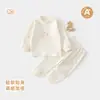 Conjunto de Ropa para Niños 2026 para Niños, Ropa Infantil de Estilo Lindo para Niños y Niñas de Tres Años, Ropa Interior Nueva, Ropa para Bebés Anyang con Broches en los Hombros