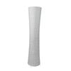 Lámpara de Piso de Papel Simple Estilo Europeo Moderno Lámpara de Tira Blanca Lámpara de Mesita de Noche Nórdica Helmo Sala de Estar Dormitorio Estudio