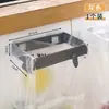 Cubo de basura plegable Almacenamiento Gabinete doméstico Puerta Montaje en pared Colgador de bolsas de plástico Almacenamiento de cocina Portabolsas de basura