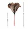 Plumero de Plumas de Avestruz al por Mayor Transfronterizo del Fabricante, Escoba de Plumas de Avestruz, Plumero de Plumas de Avestruz de Alta Calidad, Herramienta de Eliminación de Polvo, Plumero de Plumas de Avestruz