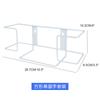 Estante para caja de guantes desechable transfronterizo, estante para caja de pañuelos de hierro de montaje en pared de múltiples capas, estante de almacenamiento para cocina de laboratorio