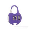 Cerradura Antirrobo Transfronteriza Spot de Aleación de Zinc Candado de Combinación para Maleta Candado de Cremallera para Mochila Candado para Cubierta de Coche Candado de Combinación Mini