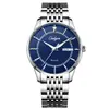 Olini Moda Reloj de Cuarzo Simple para Hombre y Mujer con Correa de Acero Resistente al Agua Reloj de Pareja Reloj de Negocios Fabricante Venta al por Mayor Dropshipping