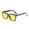 Nuevas gafas de sol cuadradas con degradado de imitación de diamante, gafas de sol de moda para mujer, gafas de sol de moda para conducir M5499