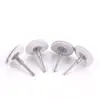 Cabezal de pulido de piel de oveja montado en mango transfronterizo, cabezal de pulido multicapa para tallado de raíz de ciprés, jade, ámbar y pulido de espejo, 2.35/3 mm