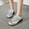 Nuevos Zapatos de Mujer Estilo Británico Retro Preppy con Cordones Talla Grande para Mujer 2022 JGB2021N0009011