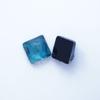 Nuevo parche cuadrado de purpurina de onda de agua de cielo estrellado diy aretes de resina pinza para el cabello material para funda de teléfono al por mayor