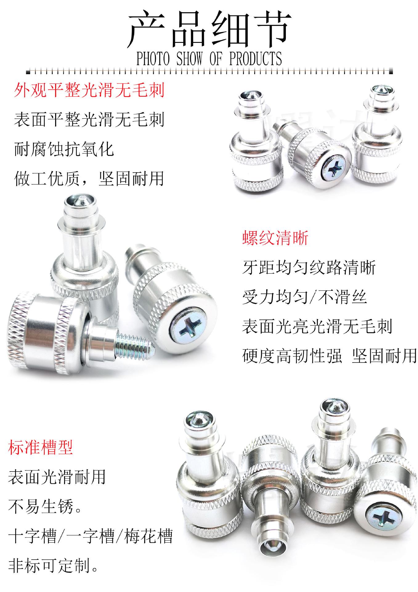 限制进入弹簧螺钉YDZM