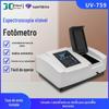 Fotômetro UV-visível de varredura UV-759 de alta resolução e baixa luz dispersa Espectrofotômetro UV