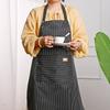 Delantal Logo Texto Personalizado Ropa de Trabajo Resistente a Manchas Impermeable y a Prueba de Aceite Cocina Catering Trabajo Hogar Delantal Delantal