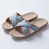 Chinelos de linho para casa masculinos Novo 2021 fabricantes estoque disponível confortáveis antiderrapantes sapatos para casais femininos inverno